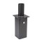 Topaz SQ5TA/BZ-96 5" Square Pole to Tenon Adapter for 1 Area and Flood Lights