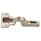 Salice Concealed Hinge, Thick Door Hinge, 94° Opening Angle, Screw, Half Overlay, Self Closing, Nickel-Plated