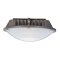 Topaz CPR-60WPCTS LED Round Canopy, Power & CCT Selectable, Bronze finish