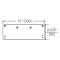 Yale 3148 Narrow Top Rail Drop Plate for 2700 Series, Specs