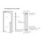 Rockwood LP3301 MegaTek Locking Pull System, Postmount - Round, Half Height