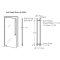 Rockwood LP3301 MegaTek Locking Pull System, Postmount - Round, Half Height