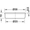 Hafele Trim Cap, for 35 mm Diameter Hinge Cup Hole, Specs