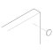 Hafele Door Bumper, BS-20, 10.2mm x 2.5 mm, Transparent 