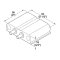 Hafele Soft-Close Door Stop, for Double Doors, Maple Wood, Specs