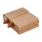 Hafele Soft-Close Door Stop, for Double Doors, Maple Wood 