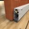 Barzen #AS30 Heavy Duty Automatic Door Bottom installed on Wooden Door, Closed Position