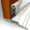 Barzen #AS40 Automatic Door Bottom Installed with Soundproofing Threshold