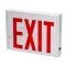 Topaz ES/LED/RW/B-NYC LED Indoor Luminaries Exit & Emergency Lighting, Steel, NYC Approved Exit Sign