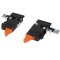 fixing clips for drawer slides from hafele salice F70 with flange