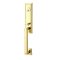 Wilshire Door Lock in Polished Brass finish