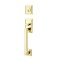 Hamden Entry Set in Polished Brass- Lifetime finish