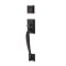 Franklin Entry Set in Flat Black finish