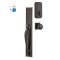 Jefferson Door Lock with Empowered Upgrade in Oil Rubbed Bronze Finish