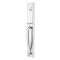 Jefferson Door Lock in Polished Chrome finish