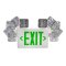 Topaz TPESC/LED LED Exit Sign with 2-Lamp Heads and Battery Backup