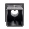 Topaz SQ5TA/BZ-96 5" Square Pole to Tenon Adapter for 1 Area and Flood Lights