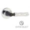 Emtek SELECT Key In Levers #5115 - 5015, Disk Rosette, Mix-Match Handle Style & Finish
