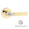 Emtek SELECT Key In Levers #5115 - 5015, Disk Rosette, Mix-Match Handle Style & Finish