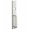 Accentra 632F Escutcheon Pull Trim, Nightlatch, Less Cylinder, Satin Stainless Steel Finish 