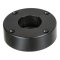 Häfele AXILO™ 78, Round Mounting Plate, Screw Mount, Black