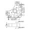 Häfele AXILO™ 78, Corner Mounting Plate, Screw Mount, Specs