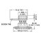 Häfele AXILO™ 78 Plinth System, Press-Fit Low Profile Foot, with Mounting Plate, Specs