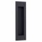 Emtek #222307 Modern Rectangular Knurled with Plain Pocket Flush Pull, Oil Rubbed Bronze (US10B)