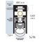 Product Specs of Automatic Door Bottom 7763