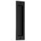 Emtek 220408 Flush Door Pull in flat black
