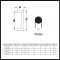 Ives 8190HD Offset Door Pull Product Specs