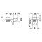 Hafele Shelf Support, with Twin Grooves, for 13/64" (5 mm) Diameter Hole, Specs