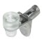 Hafele Shelf Support, with Twin Grooves, for 13/64" (5 mm) Diameter Hole,