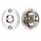 Emtek #828TP Classic Thumbturn Privacy Bolt, US14 Finish