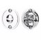 Emtek #828TP Classic Thumbturn Privacy Bolt, US26 Finish