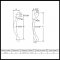 Ives 8312 Plymouth Style Offset Door Pull Product Specs 