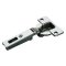 Salice Concealed Hinge, Thick Door Hinge, 94° Opening Angle, Screw, Full Overlay, Self Closing, Nickel Plated