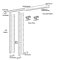 Hager 9600 Commercial Series Pocket Door Frame Kits, 150 Lbs. Door
