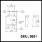 Hager 9801 Aluminum Track Product Specs