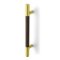 Rockwood RM7500 Knurled Series, Straight Pulls - Flat End, 1" Diameter