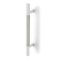 Rockwood RM7500 Knurled Series, Straight Pulls - Flat End, 1" Diameter