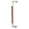 Rockwood RM4740 AccenTek - Solid Pull with Accents, OptiCoat™ Inlay, Offset Pull