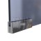 Assa Abloy PFD-10 Bottom Glass Door Patch, Polished Stainless Steel (US32) Finish, Application