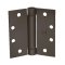 McKinney Standard Spring Hinge Ball Bearing, Full Mortised Oil-Rubbed Bronze (US10B) Finished