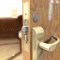 Adams Rite 2290 Deadlock installed on door
