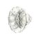 Astoria Clear Crystal Knob in Satin Nickel finish