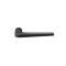 Athena Lever in Flat Black Finish