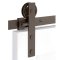 Emtek Modern Rectangular Face Mount Barn Door Hanger in Oil Rubbed Bronze Finish 