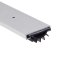 Barzen #SRM20 Fingered Door Seal, Aluminum Finish