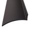 Barzen #RW10 Projection Strip for Rain Proofing, Black Aluminum